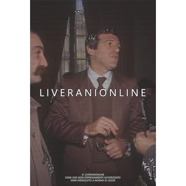DIAP-RETROSPETTIVA GIORGIO BENVENUTO POLITICO NELLA FOTO GIORGIO BENVENUTO A MILANO NELL\'ANNO 1986 AG ALDO LIVERANI SAS