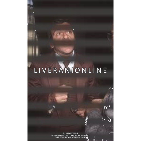 DIAP-RETROSPETTIVA GIORGIO BENVENUTO POLITICO NELLA FOTO GIORGIO BENVENUTO A MILANO NELL\'ANNO 1986 AG ALDO LIVERANI SAS