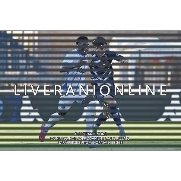 TVLS - Amichevole precampionato Empoli-Sassuolo, stadio Carlo Castellani Empoli 05.08.2025 nella foto Cristian Shpendi (Empoli) contro Yeferson Paz (Sassuolo) ©TVLS Lisa Guglielmi / Agenzia Aldo Liverani Sas- AGENZIA ALDO LIVERANI SAS