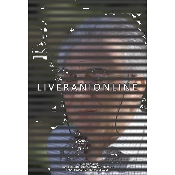 DIAP-RETROSPETTIVA FRANCESCO COSSIGA POLITICO NELLA FOTO FRANCESCO COSSIGA PRESIDENTE DELLA REPUBBLICA ITALIANA IN VACANZA A CANSIGLIO NELL\'ANNO 1985 FOTO RENATO LANI-AG ALDO LIVERANI SAS