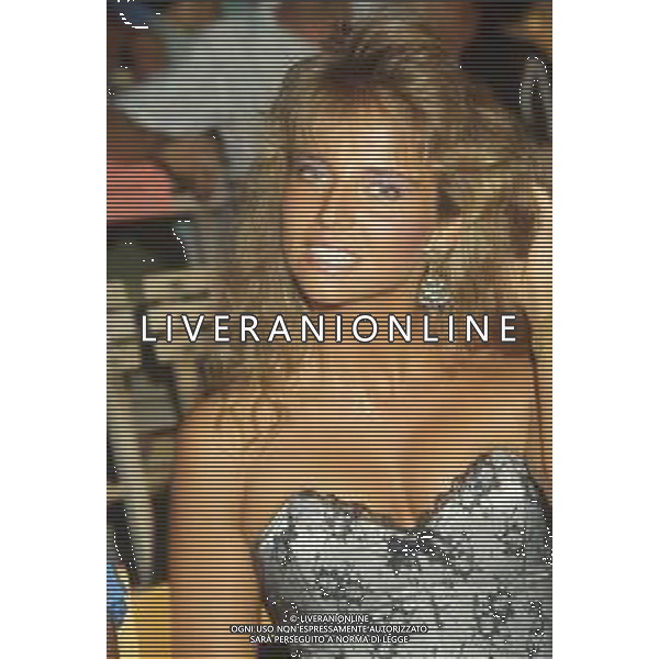 DIAP- RETROSPETTIVA ANTONELLA INTERLENGHI ATTRICE NELLA FOTO ANTONELLA INTERLENGHI A TAORMINA NELL\'ANNO 1985 AG ALDO LIVERANI SAS