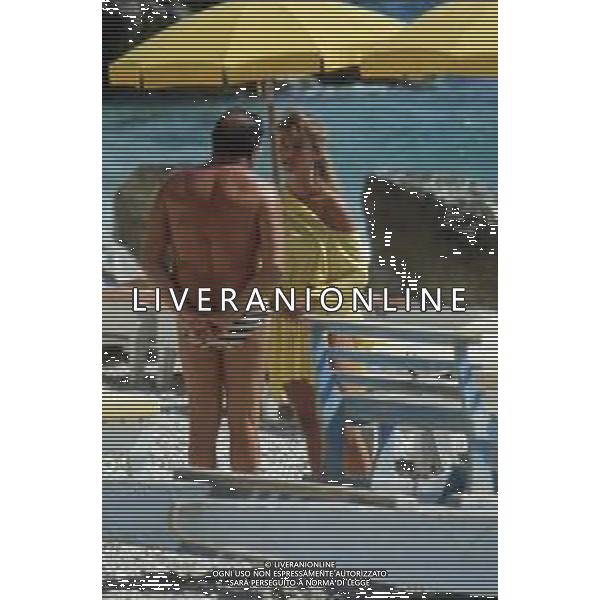 DIAP- RETROSPETTIVA ANTONELLA INTERLENGHI ATTRICE NELLA FOTO ANTONELLA INTERLENGHI A TAORMINA NELL\'ANNO 1985 AG ALDO LIVERANI SAS