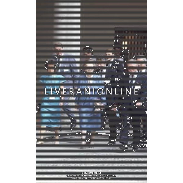 DIAP-RETROSPETTIVA MARGARET THATCHER POLITICA NELLA FOTO MARGARET THATCHER PRIMO MINISTRO INGLESE A MILANO NELL\'ANNO 1985 AG ALDO LIVERANI SAS