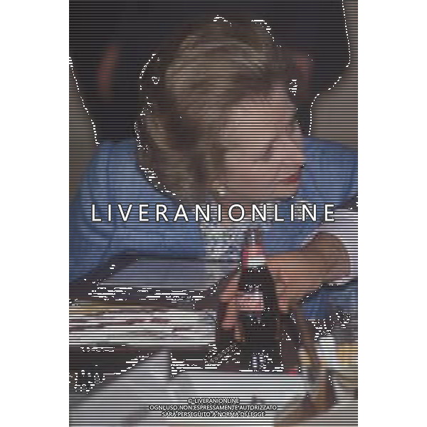 DIAP-RETROSPETTIVA MARGARET THATCHER POLITICA NELLA FOTO MARGARET THATCHER PRIMO MINISTRO INGLESE A MILANO NELL\'ANNO 1985 AG ALDO LIVERANI SAS