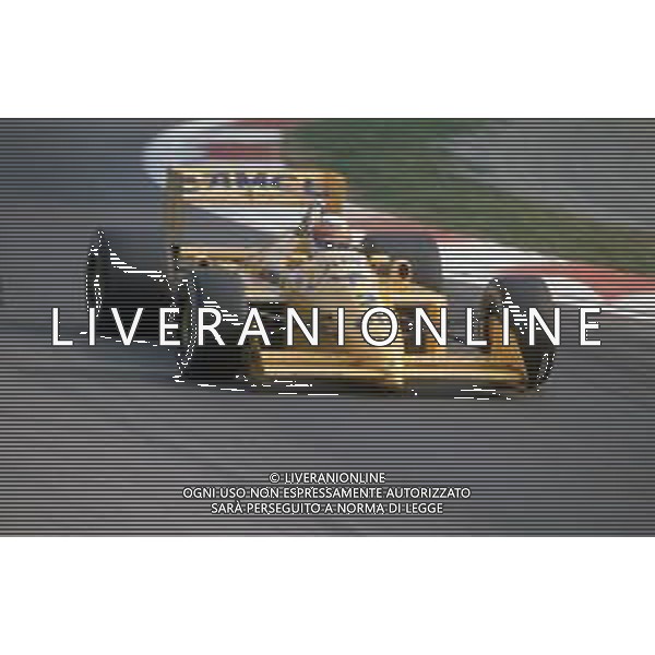 DIAP-RETROSPETTIVA SATORU NAKAJIMA PILOTA F1 NELLA FOTO SATORU NAKAJIMA NELL\'ANNO 1988 AG ALDO LIVERANI SAS