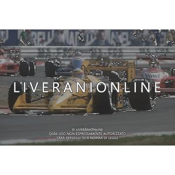 DIAP-RETROSPETTIVA SATORU NAKAJIMA PILOTA F1 NELLA FOTO SATORU NAKAJIMA NELL\'ANNO 1988 AG ALDO LIVERANI SAS
