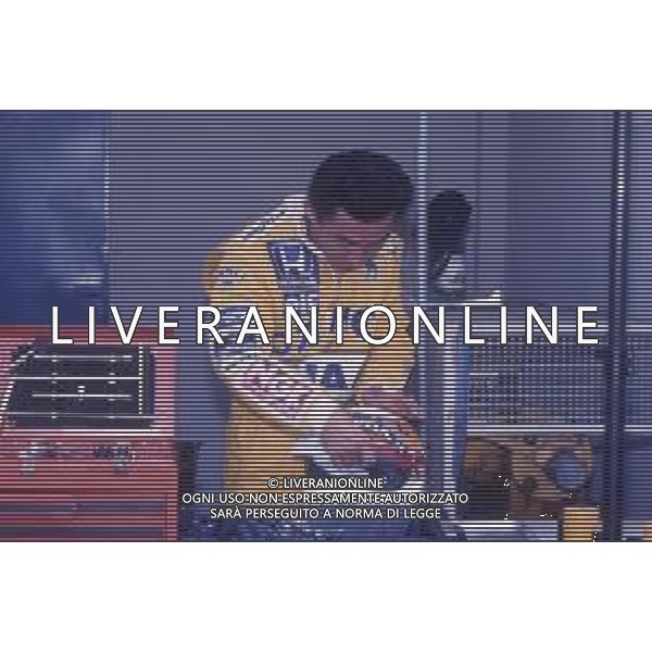 DIAP-RETROSPETTIVA SATORU NAKAJIMA PILOTA F1 NELLA FOTO SATORU NAKAJIMA NELL\'ANNO 1988 AG ALDO LIVERANI SAS