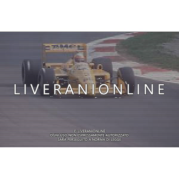 DIAP-RETROSPETTIVA SATORU NAKAJIMA PILOTA F1 NELLA FOTO SATORU NAKAJIMA NELL\'ANNO 1988 AG ALDO LIVERANI SAS