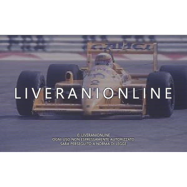 DIAP-RETROSPETTIVA SATORU NAKAJIMA PILOTA F1 NELLA FOTO SATORU NAKAJIMA NELL\'ANNO 1988 AG ALDO LIVERANI SAS