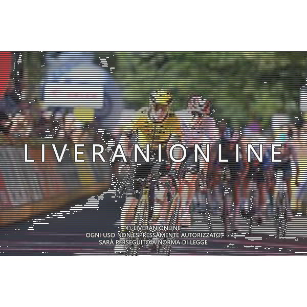 08-08-2025 Tour De Pologne; Tappa 05 Katowice - Zakopane; 2025, Visma - Lease A Bike; 2025, Ineos Grenadiers; Brennan, Matthew; Turner, Ben; Zakopane; ©SIROTTI - AGENZIA ALDO LIVERANI SAS