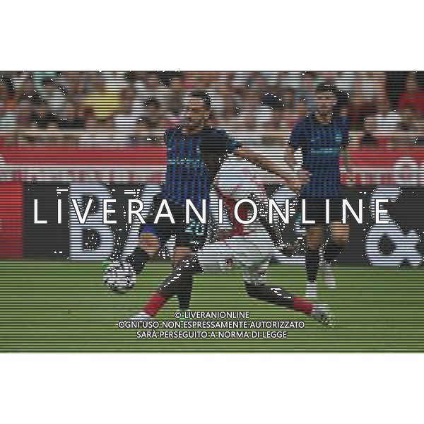 TVRG Monaco vs Inter nella foto Hakan Calhanoglu (Inter) Monaco (MC) 08-08-2025 Stade Louis II Monaco vs Inter - amichevole precampionato foto Roberto Garavaglia/Agenzia Aldo Liverani sas