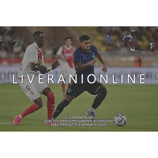 TVRG Monaco vs Inter nella foto Luis Henrique de Lima (Inter) e sulla SX Denis Zakaria (Monaco) Monaco (MC) 08-08-2025 Stade Louis II Monaco vs Inter - amichevole precampionato foto Roberto Garavaglia/Agenzia Aldo Liverani sas