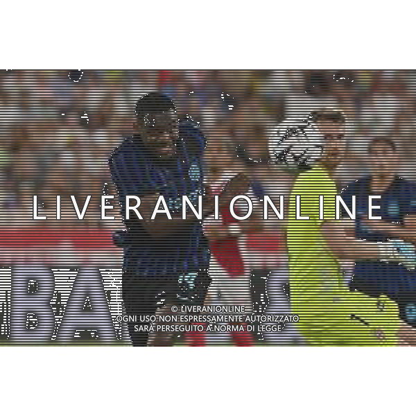 TVRG Monaco vs Inter nella foto Ange-Yoan Bonny (Inter) Monaco (MC) 08-08-2025 Stade Louis II Monaco vs Inter - amichevole precampionato foto Roberto Garavaglia/Agenzia Aldo Liverani sas