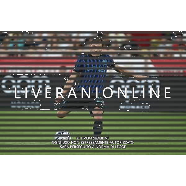 TVRG Monaco vs Inter nella foto Nicolò Barella (Inter) Monaco (MC) 08-08-2025 Stade Louis II Monaco vs Inter - amichevole precampionato foto Roberto Garavaglia/Agenzia Aldo Liverani sas