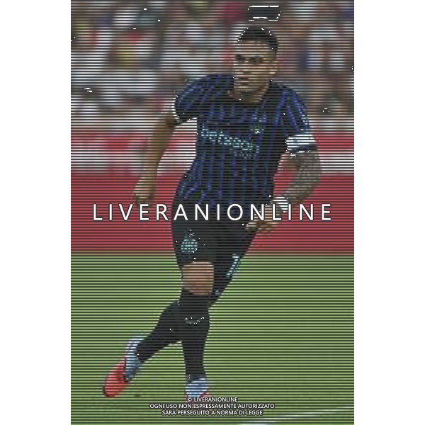 TVRG Monaco vs Inter nella foto Lautaro Martinez (Inter) Monaco (MC) 08-08-2025 Stade Louis II Monaco vs Inter - amichevole precampionato foto Roberto Garavaglia/Agenzia Aldo Liverani sas