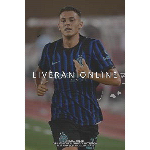 TVRG Monaco vs Inter nella foto Kristjan Asllani (Inter) Monaco (MC) 08-08-2025 Stade Louis II Monaco vs Inter - amichevole precampionato foto Roberto Garavaglia/Agenzia Aldo Liverani sas