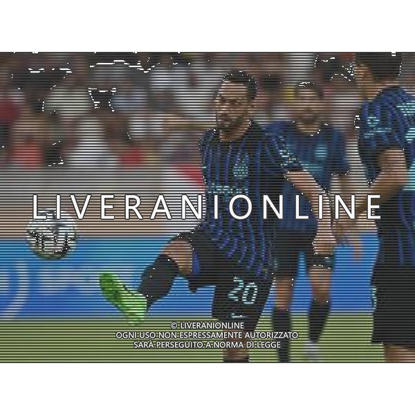 TVRG Monaco vs Inter nella foto Hakan Calhanoglu (Inter) Monaco (MC) 08-08-2025 Stade Louis II Monaco vs Inter - amichevole precampionato foto Roberto Garavaglia/Agenzia Aldo Liverani sas