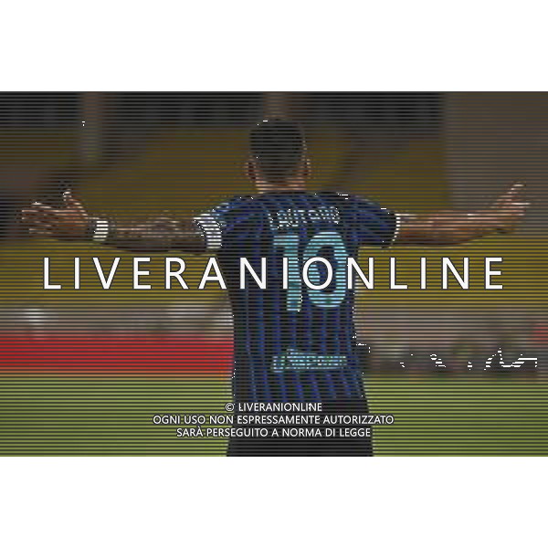 TVRG Monaco vs Inter nella foto Lautaro Martinez (Inter) Monaco (MC) 08-08-2025 Stade Louis II Monaco vs Inter - amichevole precampionato foto Roberto Garavaglia/Agenzia Aldo Liverani sas