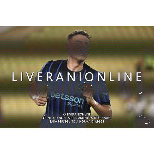TVRG Monaco vs Inter nella foto Kristjan Asllani (Inter) Monaco (MC) 08-08-2025 Stade Louis II Monaco vs Inter - amichevole precampionato foto Roberto Garavaglia/Agenzia Aldo Liverani sas