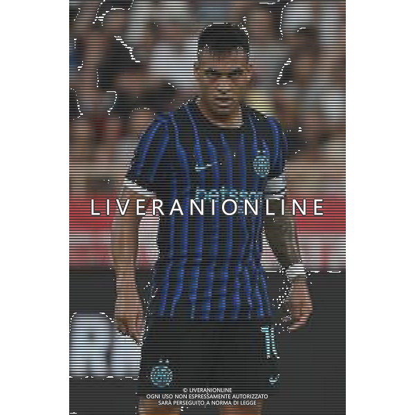 TVRG Monaco vs Inter nella foto Lautaro Martinez (Inter) Monaco (MC) 08-08-2025 Stade Louis II Monaco vs Inter - amichevole precampionato foto Roberto Garavaglia/Agenzia Aldo Liverani sas