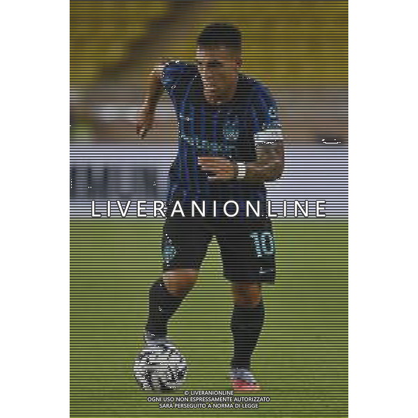 TVRG Monaco vs Inter nella foto Lautaro Martinez (Inter) Monaco (MC) 08-08-2025 Stade Louis II Monaco vs Inter - amichevole precampionato foto Roberto Garavaglia/Agenzia Aldo Liverani sas