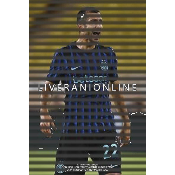 TVRG Monaco vs Inter nella foto Henrikh Mkhitaryan (Inter) Monaco (MC) 08-08-2025 Stade Louis II Monaco vs Inter - amichevole precampionato foto Roberto Garavaglia/Agenzia Aldo Liverani sas