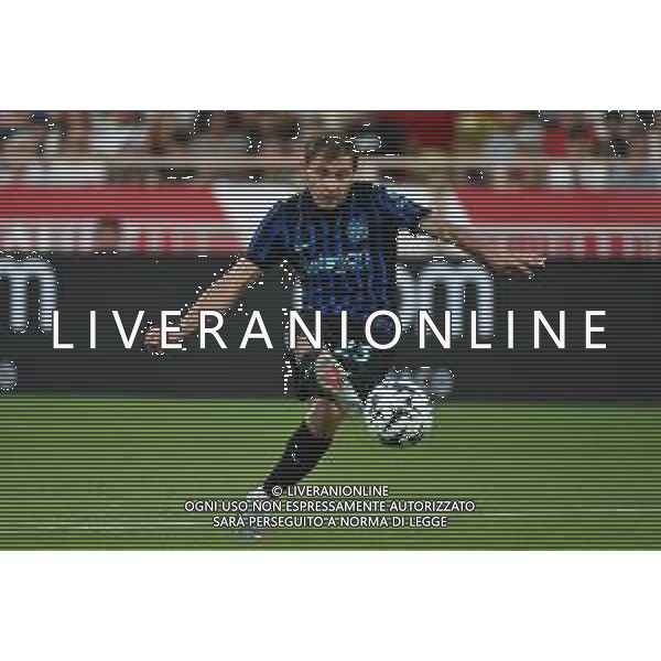 TVRG Monaco vs Inter nella foto Nicolò Barella (Inter) Monaco (MC) 08-08-2025 Stade Louis II Monaco vs Inter - amichevole precampionato foto Roberto Garavaglia/Agenzia Aldo Liverani sas