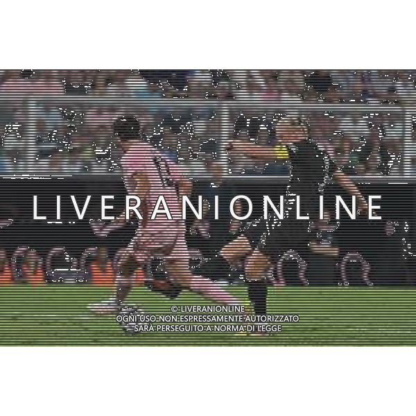 Palermo vs Manchester City Nella foto: La rete di Erling Haaland in gol Palermo 08-08-2025 Stadio Renzo Barbera Andrea Rosito/Agenzia Aldo Liverani sas- AGENZIA ALDO LIVERANI SAS