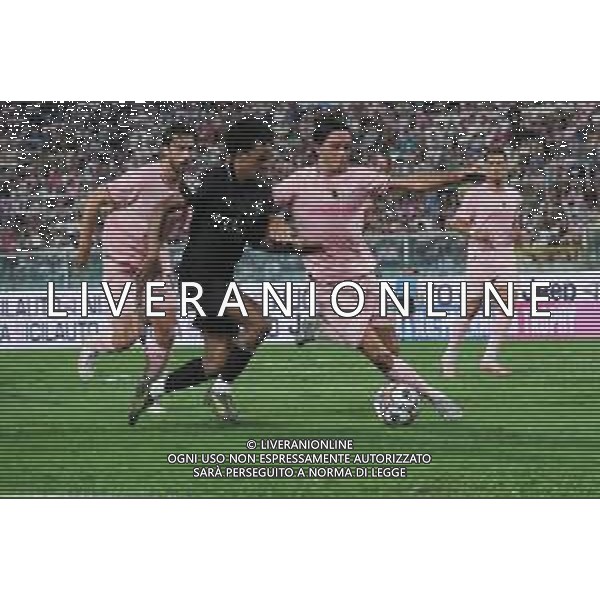 Palermo FC vs Manchester City nella foto Tommaso Augello Palermo 09-08-2025 Stadio Renzo Barbera Anglo-Palermitan Trophy 2025 – incontro amichevole internazionale foto Federico Serra/Agenzia Aldo Liverani sas