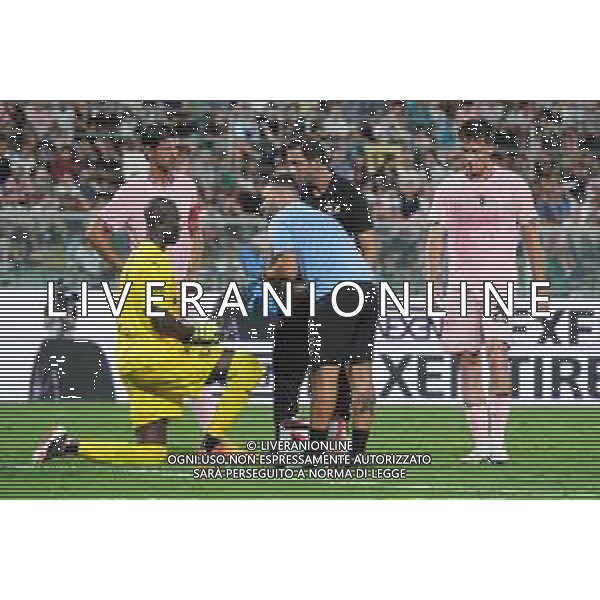 Palermo FC vs Manchester City nella foto infortunio Alfred Gomis Palermo 09-08-2025 Stadio Renzo Barbera Anglo-Palermitan Trophy 2025 – incontro amichevole internazionale foto Federico Serra/Agenzia Aldo Liverani sas