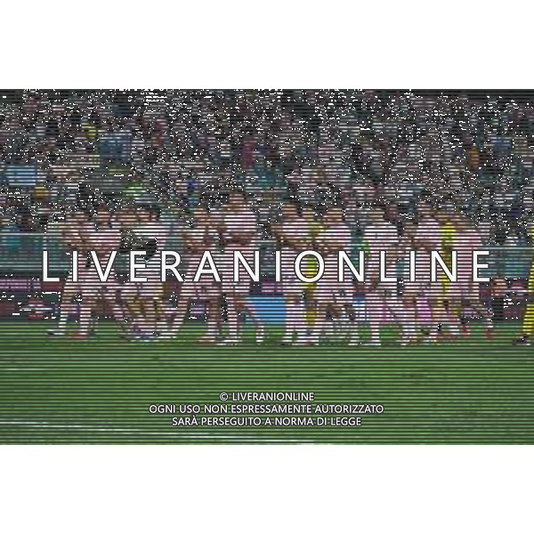 Palermo FC vs Manchester City nella foto i giocatori del palermo ringraziano i tifosi a fine partita Palermo 09-08-2025 Stadio Renzo Barbera Anglo-Palermitan Trophy 2025 – incontro amichevole internazionale foto Federico Serra/Agenzia Aldo Liverani sas