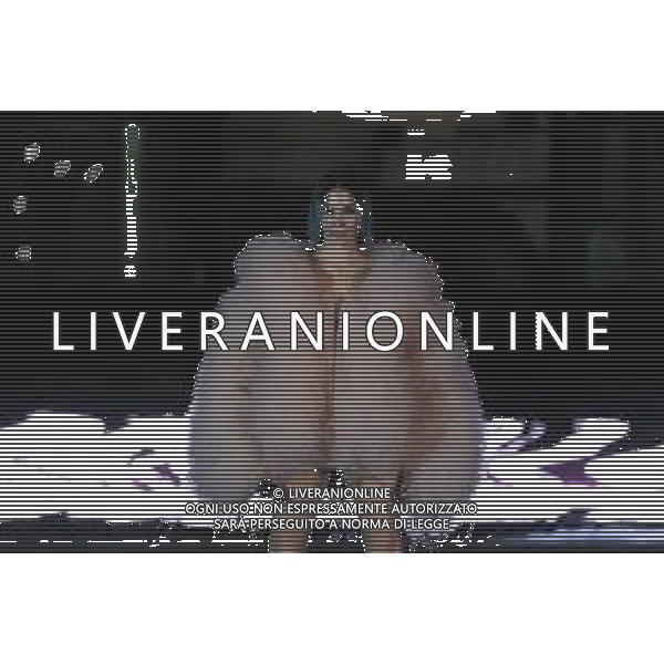 Italian singer Rose Villain performing live before the Anglo-Palermitan Trophy match between Palermo FC and Manchester City at Renzo Barbera Stadium