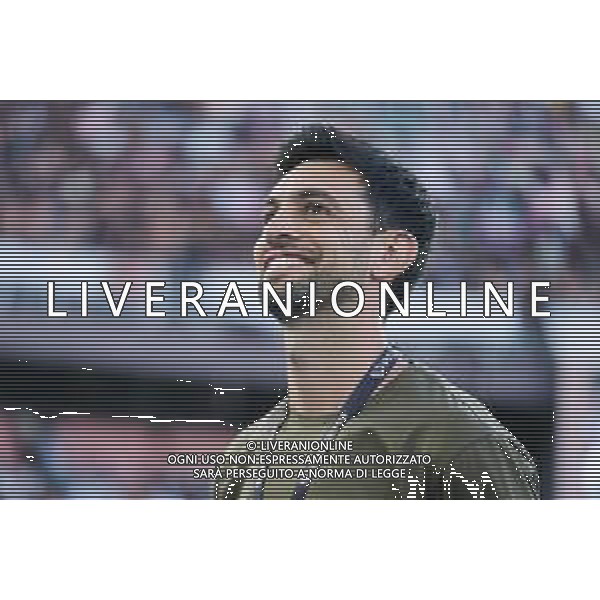 Javier Pastore saluta i tifosi nell’intervallo Palermo FC vs Manchester City – Anglo-Palermitan Trophy nella foto Javier Pastore Palermo 09-08-2025 Stadio Renzo Barbera foto Federico Serra/Agenzia Aldo Liverani sas