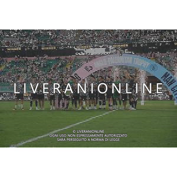 Cerimonia di premiazione al termine della partita Palermo FC vs Manchester City – Anglo-Palermitan Trophy nella foto: Palermo 09-08-2025 Stadio Renzo Barbera foto Federico Serra/Agenzia Aldo Liverani sas