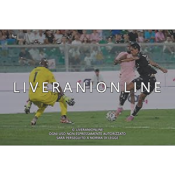 Palermo FC vs Manchester City nella foto Tijjani Reijnders e Alfred Gomis Palermo 09-08-2025 Stadio Renzo Barbera Anglo-Palermitan Trophy 2025 – incontro amichevole internazionale foto Federico Serra/Agenzia Aldo Liverani sas