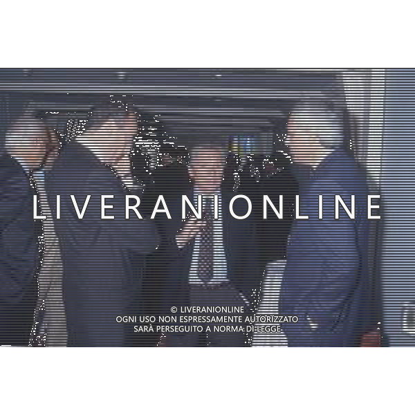 DIAP-RETROSPETTIVA EDMEO LUGARESI PRESIDENTE CESENA CALCIO NELLA FOTO EDMEO LUGARESI CON ANTONIO GIRAUDO E ROBERTO BETTEGA AG ALDO LIVERANI SAS
