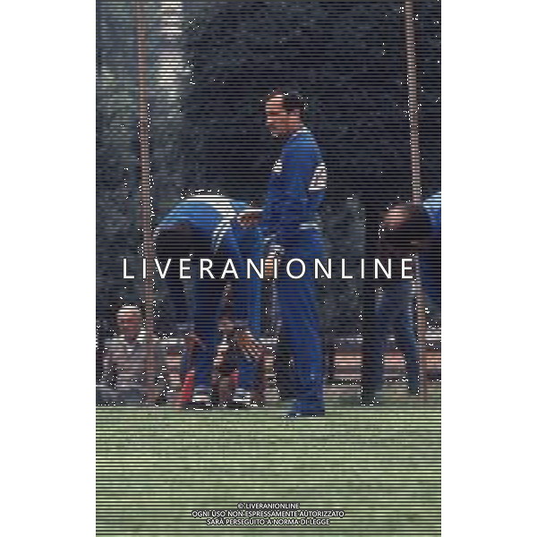 DIAP-RETROSPETTIVA GIUSEPPE MARCHIORO ALLENATORE COMO CALCIO NELLA FOTO GIUSEPPE MARCHIORO ALLENATORE COMO CALCIO CON MIRNEGG DIETER AG ALDO LIVERANI SAS 