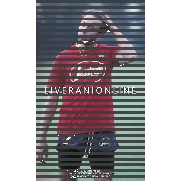 ST-RETROSPETTIVA DOMENICO MAROCCHINO CALCIATORE NELLA FOTO DOMENICO MAROCCHINO CON LA MAGLIA DEL BOLOGNA CALCIO AG ALDO LIVERANI SAS 