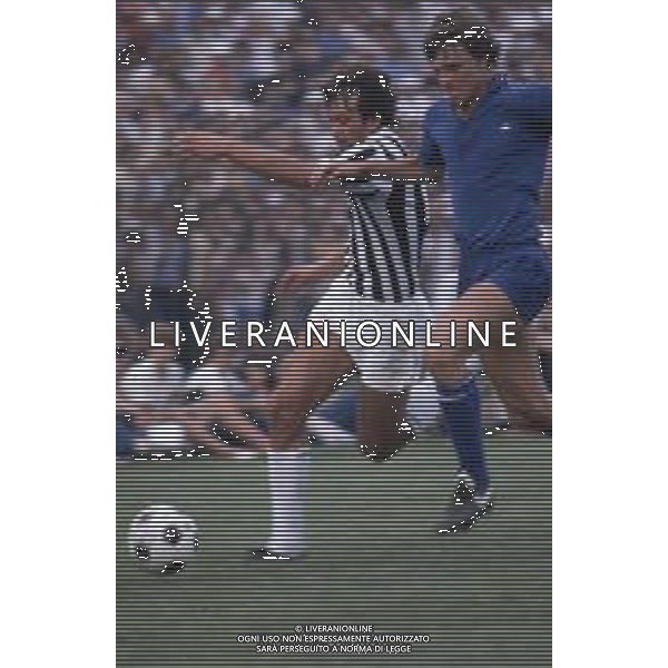 ST-RETROSPETTIVA DOMENICO MAROCCHINO CALCIATORE NELLA FOTO DOMENICO MAROCCHINO CON LA MAGLIA DELLA JUVENTUS CALCIO AG ALDO LIVERANI SAS 