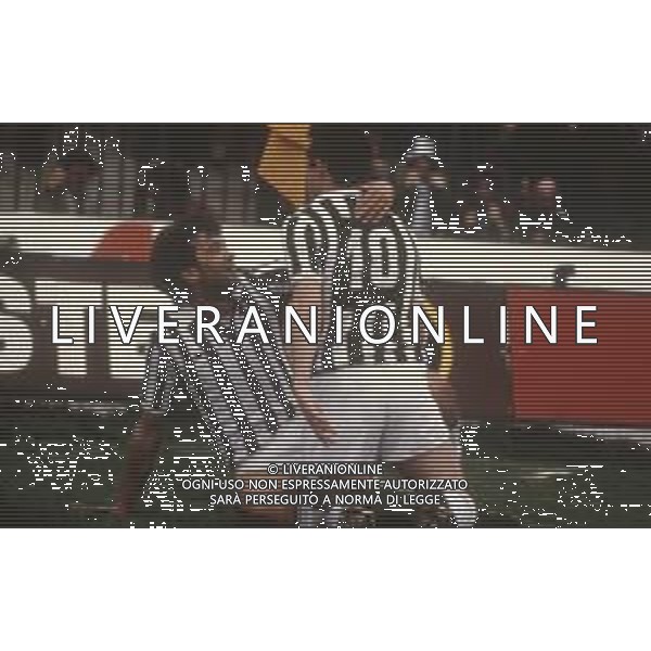 ST-RETROSPETTIVA DOMENICO MAROCCHINO CALCIATORE NELLA FOTO DOMENICO MAROCCHINO CON LA MAGLIA DELLA JUVENTUS CALCIO AG ALDO LIVERANI SAS 
