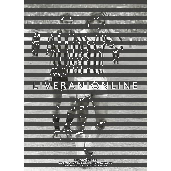 ST-RETROSPETTIVA DOMENICO MAROCCHINO CALCITORE NELLA FOTO DOMENICO MAROCCHINO CON LA MAGLIA DELLA JUVENTUS AG ALDO LIVERANI SAS
