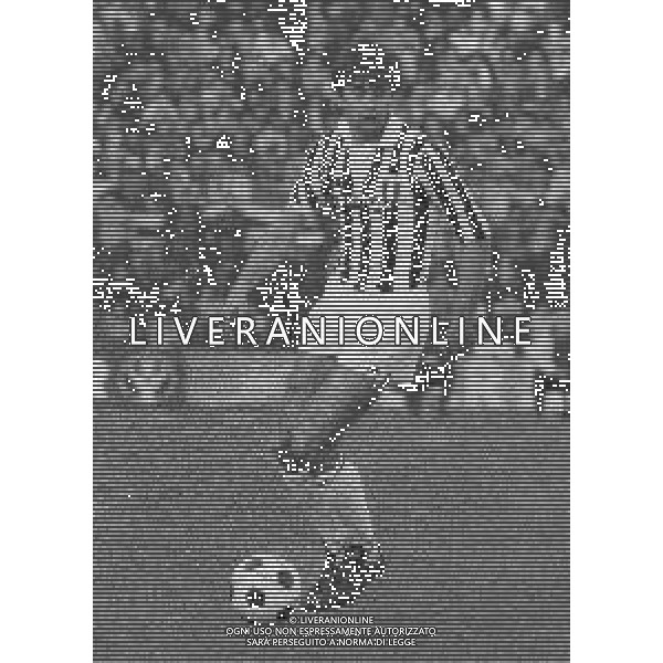 ST-RETROSPETTIVA DOMENICO MAROCCHINO CALCITORE NELLA FOTO DOMENICO MAROCCHINO CON LA MAGLIA DELLA JUVENTUS AG ALDO LIVERANI SAS