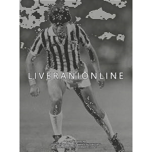 ST-RETROSPETTIVA DOMENICO MAROCCHINO CALCITORE NELLA FOTO DOMENICO MAROCCHINO CON LA MAGLIA DELLA JUVENTUS AG ALDO LIVERANI SAS