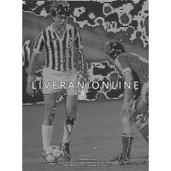 ST-RETROSPETTIVA DOMENICO MAROCCHINO CALCITORE NELLA FOTO DOMENICO MAROCCHINO CON LA MAGLIA DELLA JUVENTUS AG ALDO LIVERANI SAS