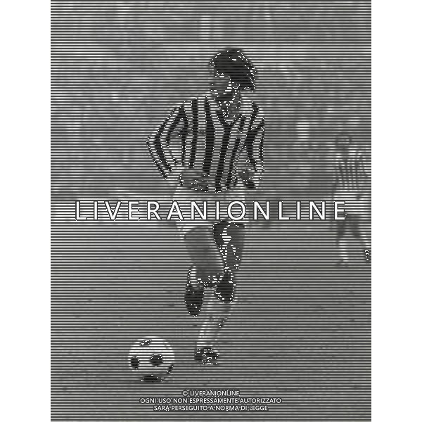 ST-RETROSPETTIVA DOMENICO MAROCCHINO CALCITORE NELLA FOTO DOMENICO MAROCCHINO CON LA MAGLIA DELLA JUVENTUS AG ALDO LIVERANI SAS
