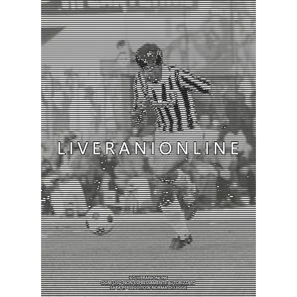 ST-RETROSPETTIVA DOMENICO MAROCCHINO CALCITORE NELLA FOTO DOMENICO MAROCCHINO CON LA MAGLIA DELLA JUVENTUS AG ALDO LIVERANI SAS