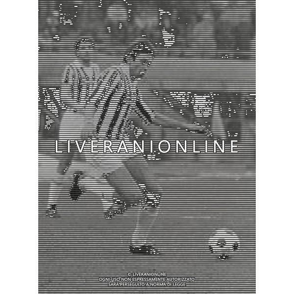ST-RETROSPETTIVA DOMENICO MAROCCHINO CALCITORE NELLA FOTO DOMENICO MAROCCHINO CON LA MAGLIA DELLA JUVENTUS AG ALDO LIVERANI SAS