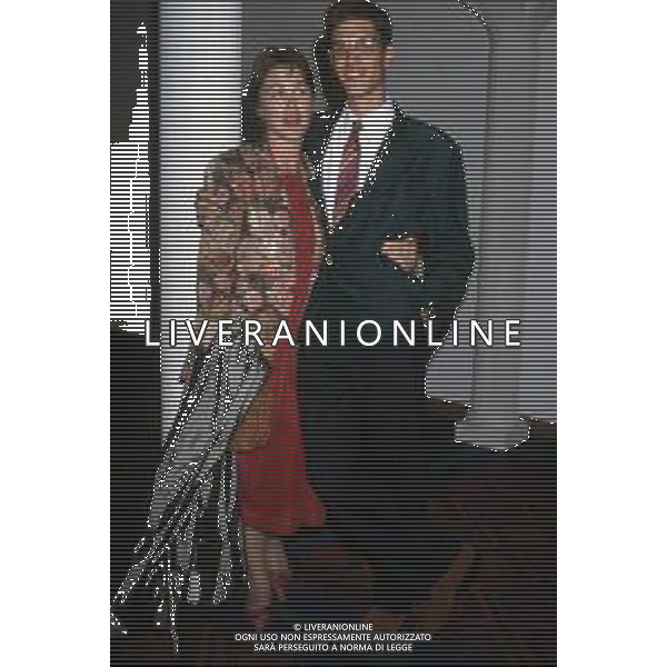 DIAP-RETROSPETTIVA OTTAVIA PICCOLO ATTRICE NELLA FOTO OTTAVIA PICCOLO CON IL FIGLIO NICOLA A MILANO NELL\'ANNO 1990 AG ALDO LIVERANI SAS 