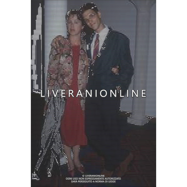 DIAP-RETROSPETTIVA OTTAVIA PICCOLO ATTRICE NELLA FOTO OTTAVIA PICCOLO CON IL FIGLIO NICOLA A MILANO NELL\'ANNO 1990 AG ALDO LIVERANI SAS 