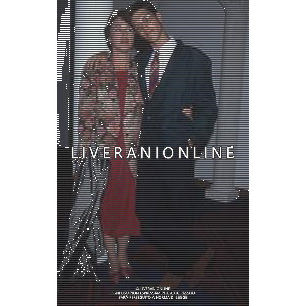 DIAP-RETROSPETTIVA OTTAVIA PICCOLO ATTRICE NELLA FOTO OTTAVIA PICCOLO CON IL FIGLIO NICOLA A MILANO NELL\'ANNO 1990 AG ALDO LIVERANI SAS 